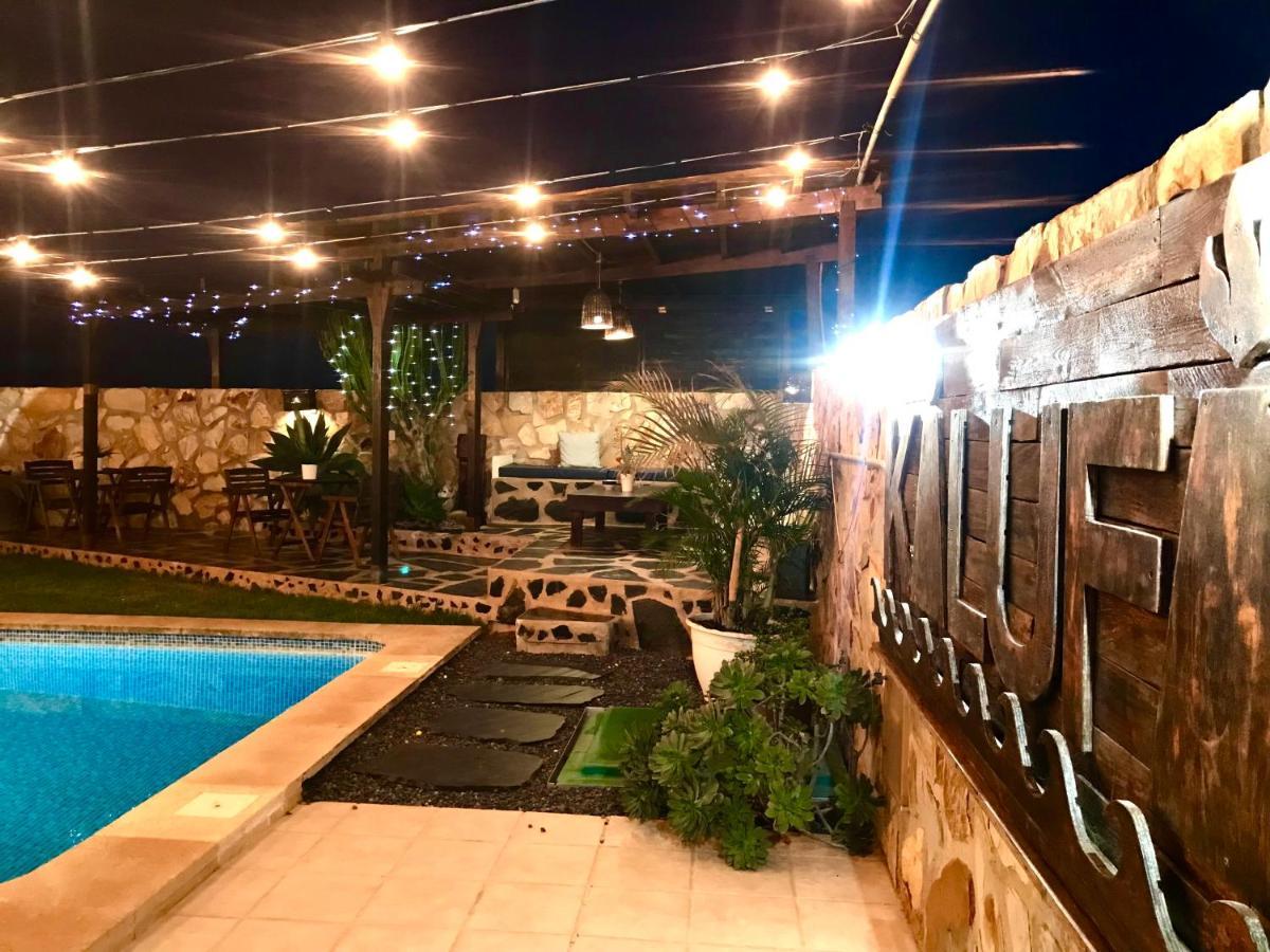 Kalufa Surf House Hostel El Cuchillo Buitenkant foto
